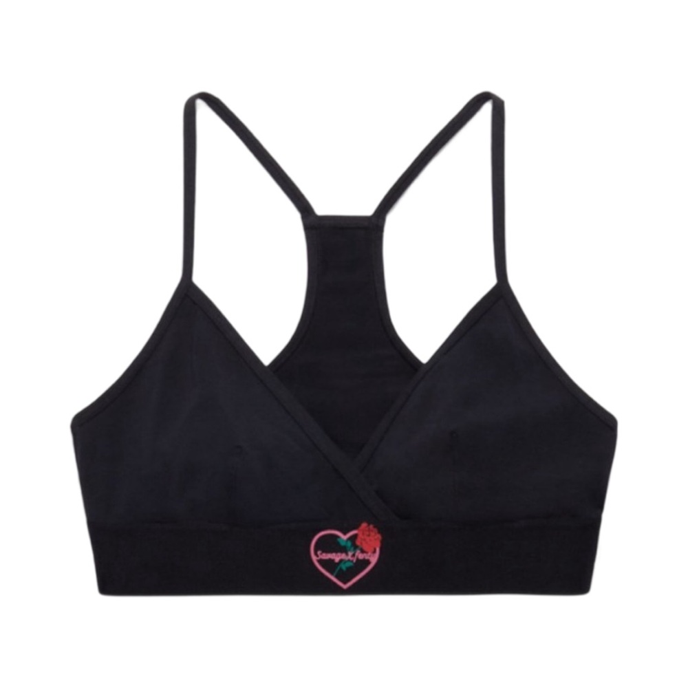 Savage x Fenty Forever Savage Bralette with Logo Heart